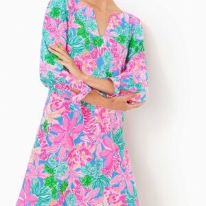 Lilly Pulitzer Women’s Cath 3/4 Sleeve Dress - Size L